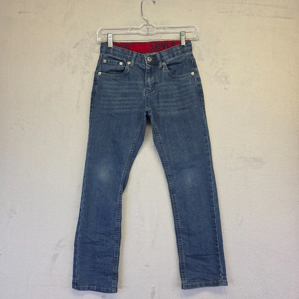 Levis 511 Jeans Boy 10R Straight Leg Slim Fit Elastic Waist Denim Stretch Grunge